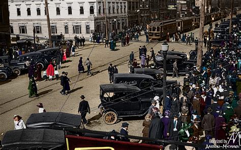 12 Colorized Photos That Will Change How You See Huntington's Past