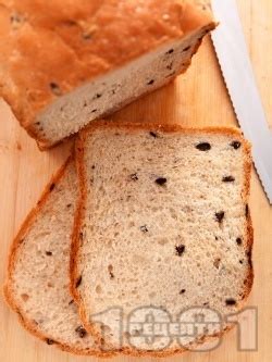 Домашен хляб с маслини за хлебопекарна (със суха мая) | Рецепт ...