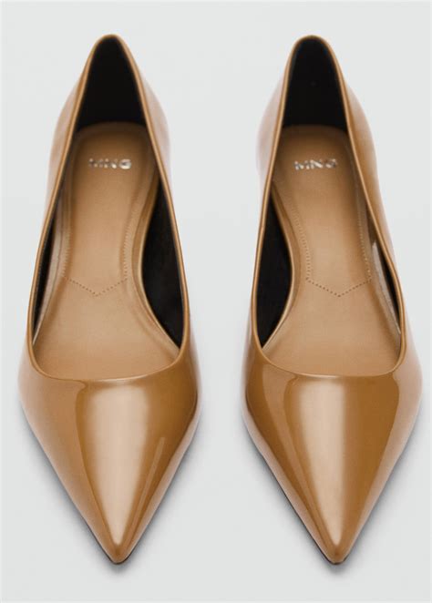 pantofi lacuiti cu tocuri kitten femei mango romania