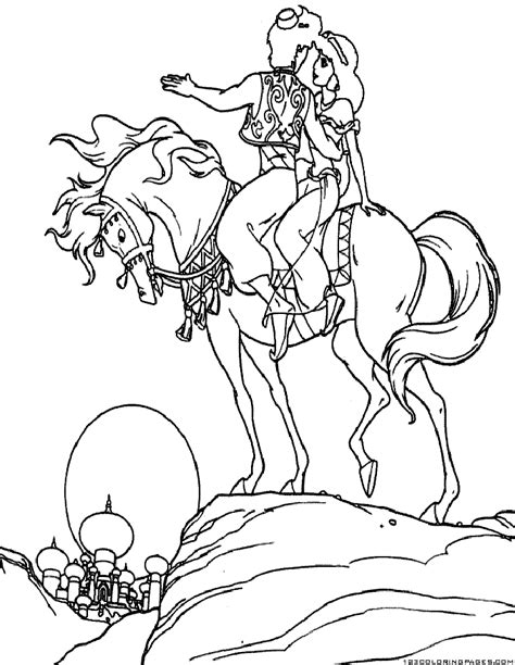 Aladdin Coloring Pages - Part 2