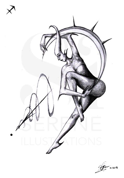 Sagittarius Sketch- Any Recommendations To Improve? : r/learntodraw