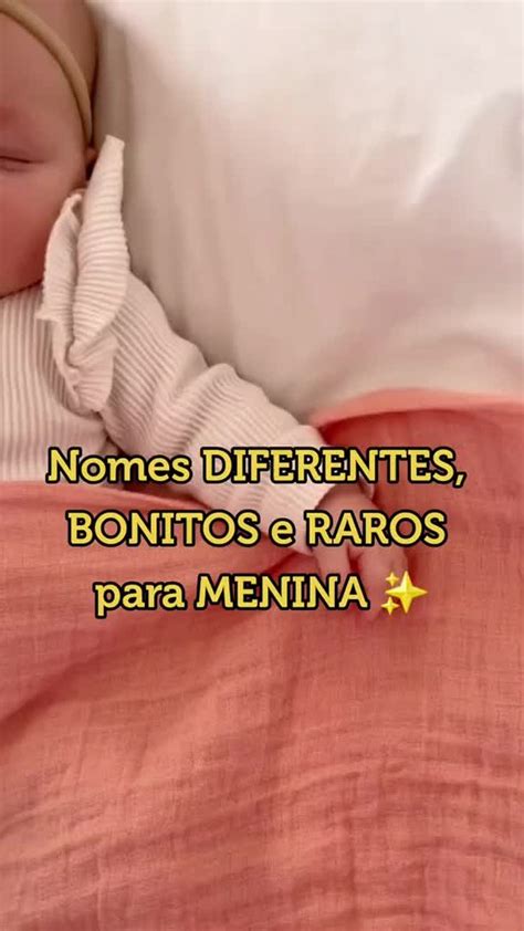 Nomes De Meninas Bonitos E Diferentes
