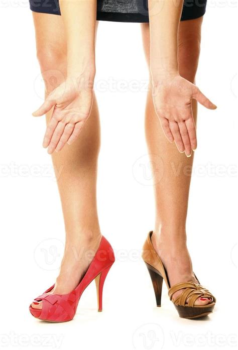 Two different shoes 15814877 Stock Photo at Vecteezy