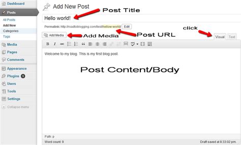 create  blog posts  wordpress   features
