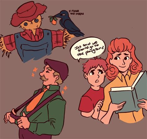 Stardew Valley art > Mayor Lewis , Penny , & Vincent > Scarecrow ...