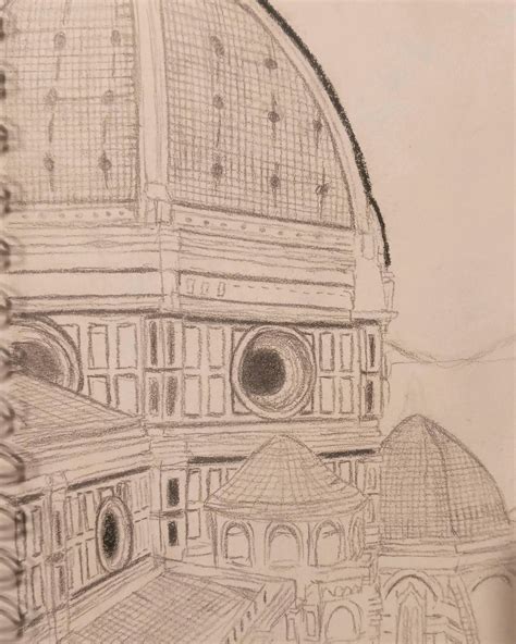 Unfinished sketch of the Duomo, Florence Cathedral by shawnbrown787 on ...