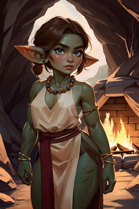 Goblin Cave Girl by GummiGuru on DeviantArt