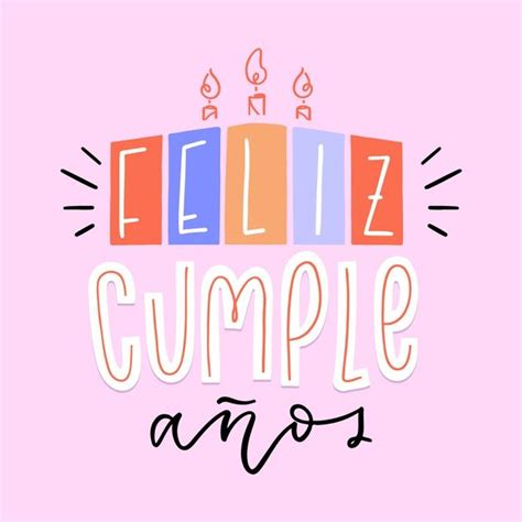 Diseño de letras feliz cumpleaños | Vector Gratis | Tipografía de feliz cumpleaños, Tarjetas de ...