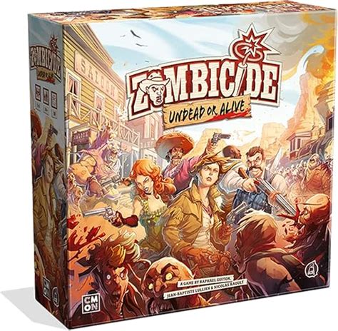 Zombicide Board Game - CMON Zombicide: Undead or Alive Board Game | Strategy Board Game ...