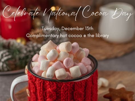 National Cocoa Day | Altoona Public Library