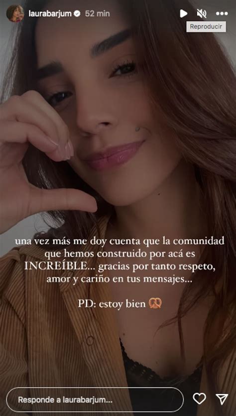 Laura Barjum habló sobre su ruptura con Diego Saenz