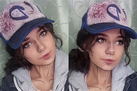 The Walking Dead’s Clementine Brought to Life by Russian Make-Up Artist ...