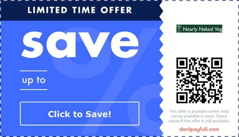 naked veg discount codes   promo code