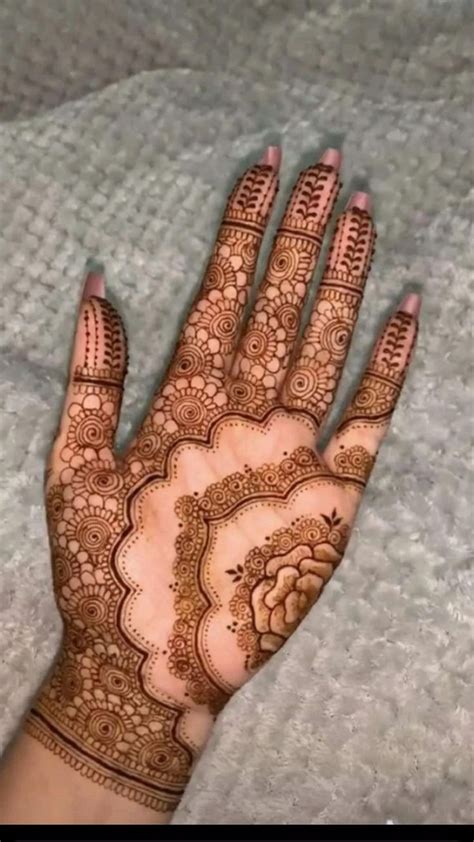 bridal mehndi design 😍💓 | Henna patronen, Hennadesigns, Henna handen