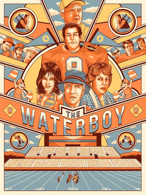 Adam Sandler Waterboy Poster