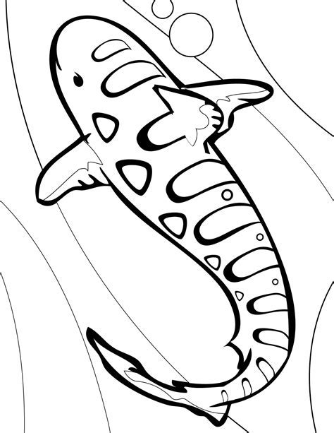 Nurse Shark Coloring Page at GetColorings.com | Free printable ...