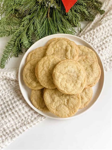 Chewy Sugar Cookies - Lovely Delites