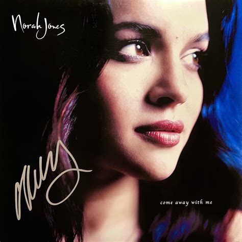 Just wanted to share this gem, my Come Away With Me vinyl album signed