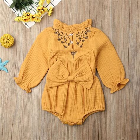 Imcute комбинезоны с длинными рукавами для новорожденных девочек ...