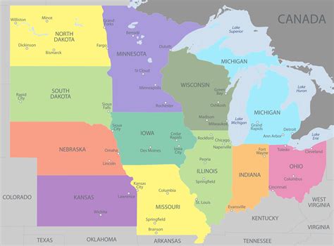 What Is The Geography Of The Midwest at Holly Standley blog