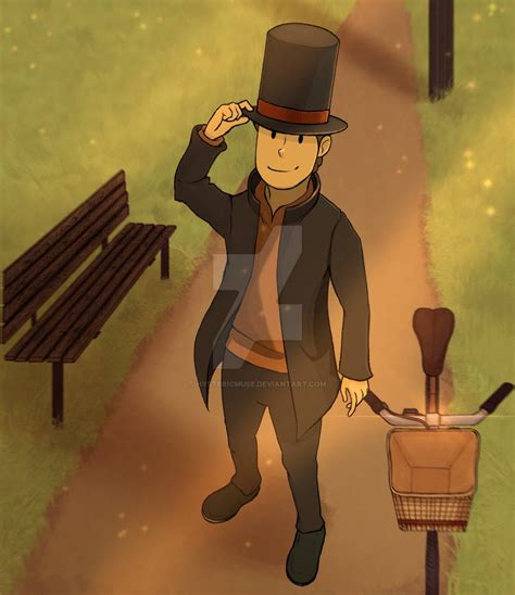 Professor Layton by HystericMuse on DeviantArt