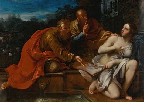 Susanna and the Elders by Felice Torelli - Artvee