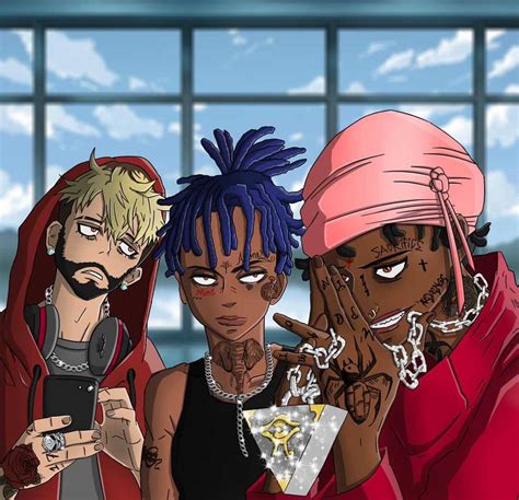 top  xxxtentacion anime cartoon wallpaper full hd