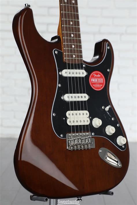 squier classic vibe  stratocaster hss walnut  indian laurel