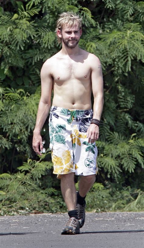 Dominic Monaghan Back Tattoos