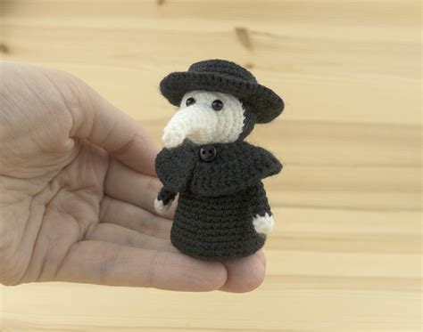 Plague Doctor crochet pattern : r/crochetpatterns