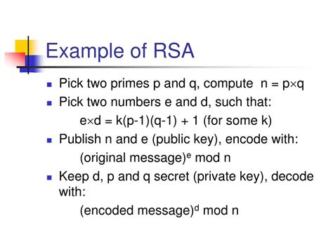 PPT - RSA Encryption PowerPoint Presentation, free download - ID:5647379