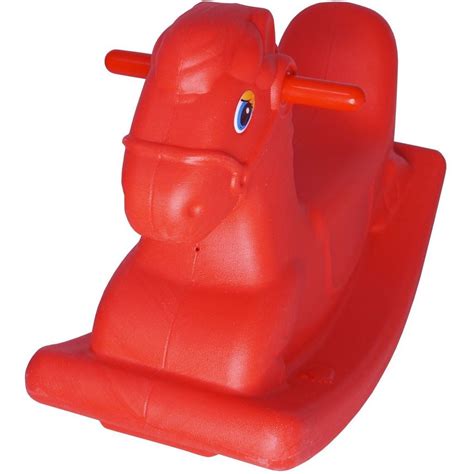 Gangorra Cavalinho - Gangorra Cavalinho Infantil Balanço Menina Menino Vermelho Para ...
