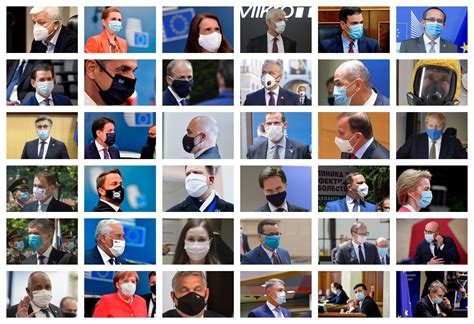 European leaders wearing masks. : r/europe