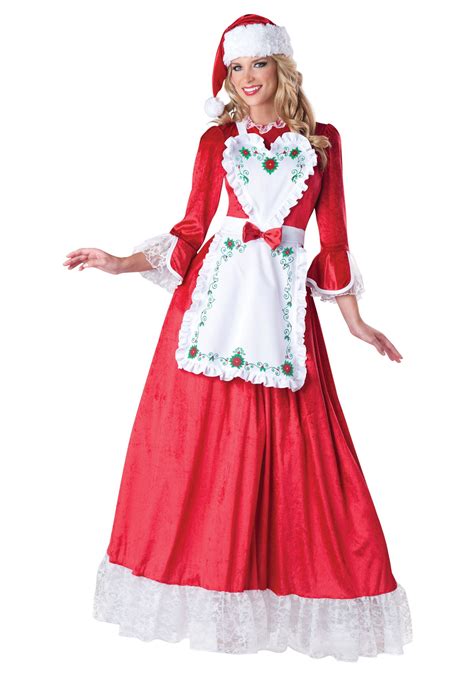4x mrs claus costume 3