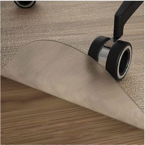 amazoncom clear plastic floor runner chair mat transparent carpet