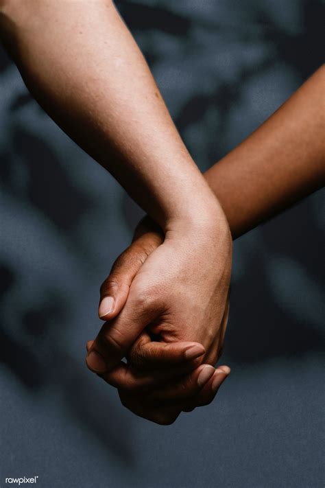 Black hand holding the white hand | premium image by rawpixel.com ...