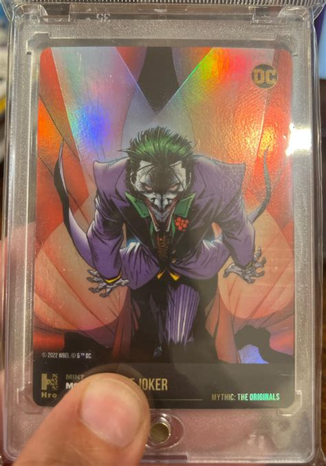 Mythic M Mint Value The Joker : r/DCCards