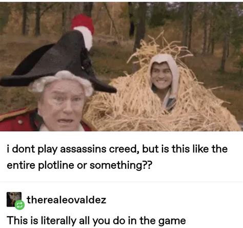 Assassins creed in a nutshell : r/memes