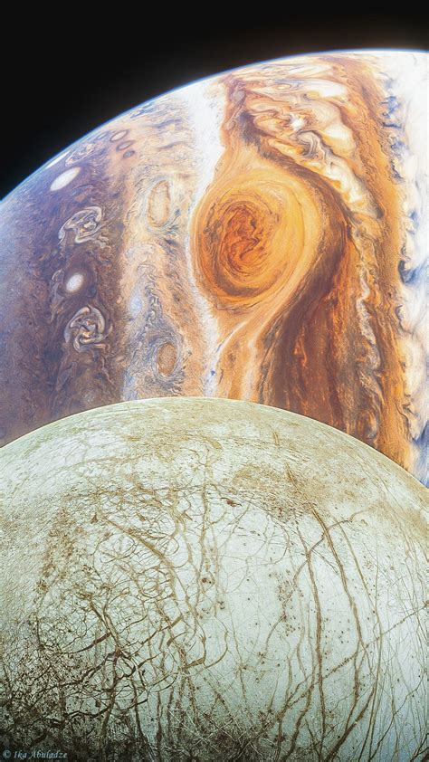 Europa & Jupiter : r/spaceporn