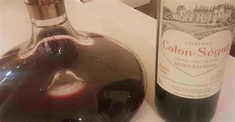 2000 Calon Segur : wine