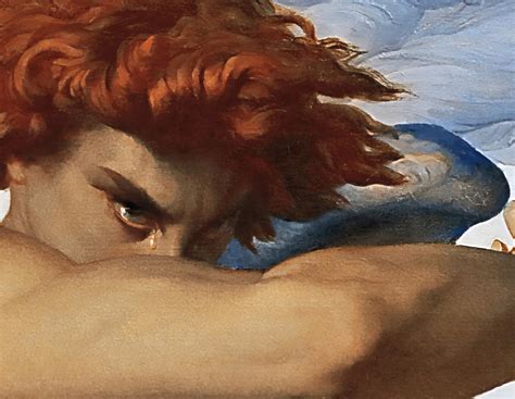 Alexandre Cabanel Fallen Angel .lucifer, Angel Painting. Classical Art