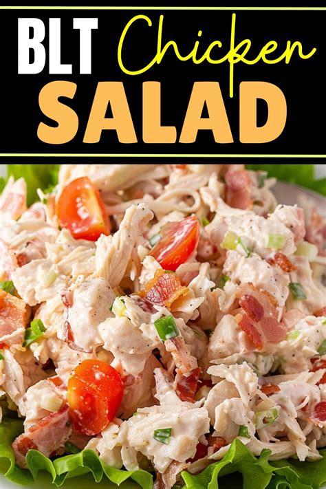 BLT Chicken Salad - Insanely Good