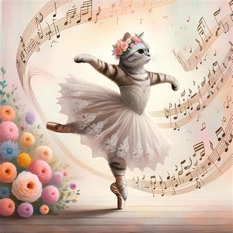 dancing cat kitty cute royalty  stock illustration image