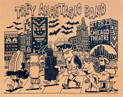 Jim Pollock "Trey Anastasio Band - Chicago Theatre" [LOTTERY ENTRY