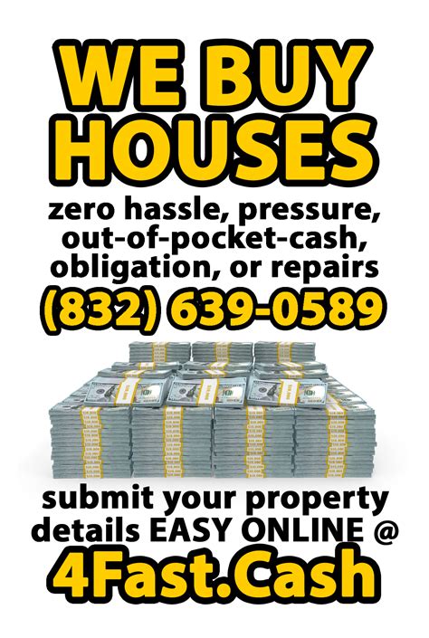 WE BUY HOUSES 4 FAST CASH - 24/7 Power Cash Offer Kings$$$!