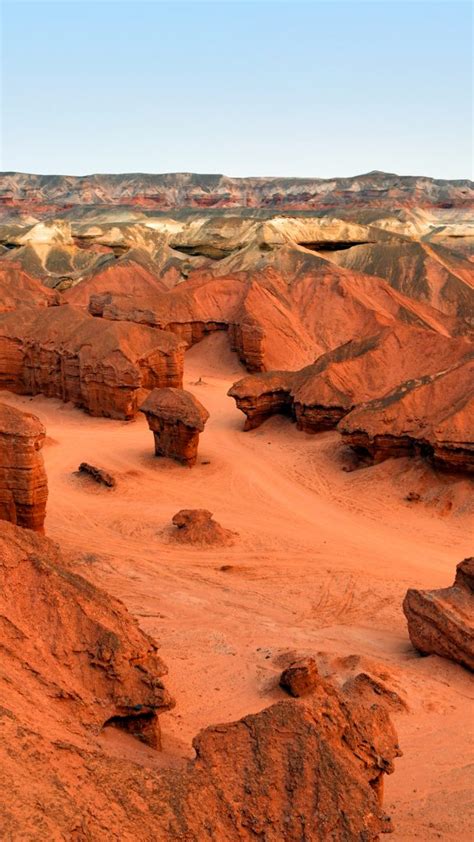giant towers rock formations  colinas canyon namibe desert angola