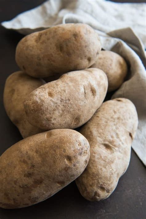 Salt Crusted Baked Potatoes with Roasted Garlic & Rosemary Butter ...