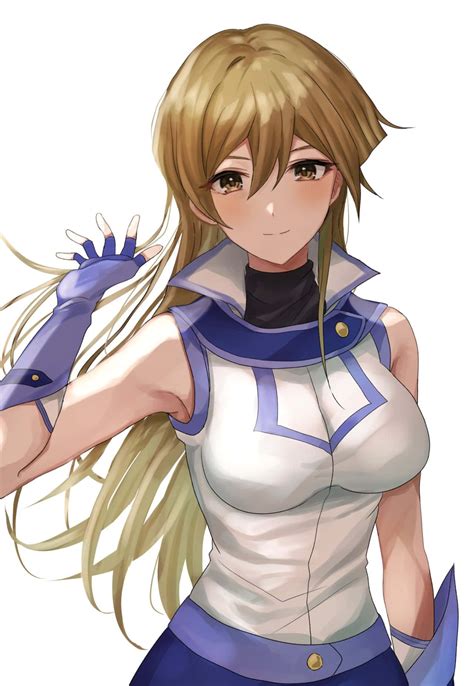 Download Alexis Rhodes - Master Duelist in Action Wallpaper