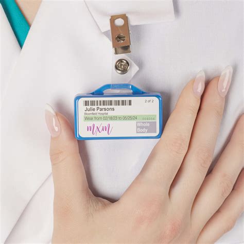 Radiology Program Radiation Dosimeter Badge, Radiation Detection ...