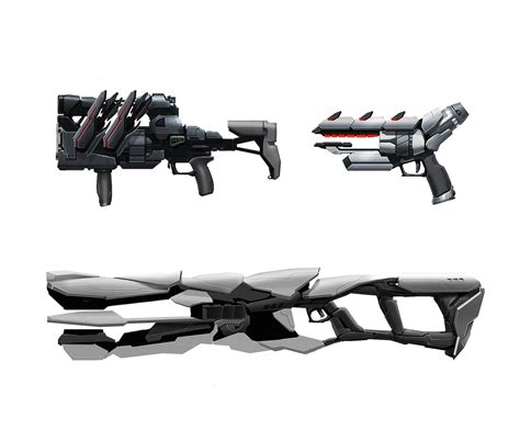 Weapon Concepts - The Art of Lance Bass